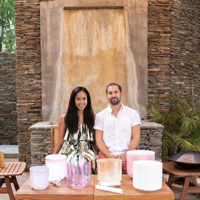 Sound bath meditation with Anthony Espanet and Marsha Pacificar