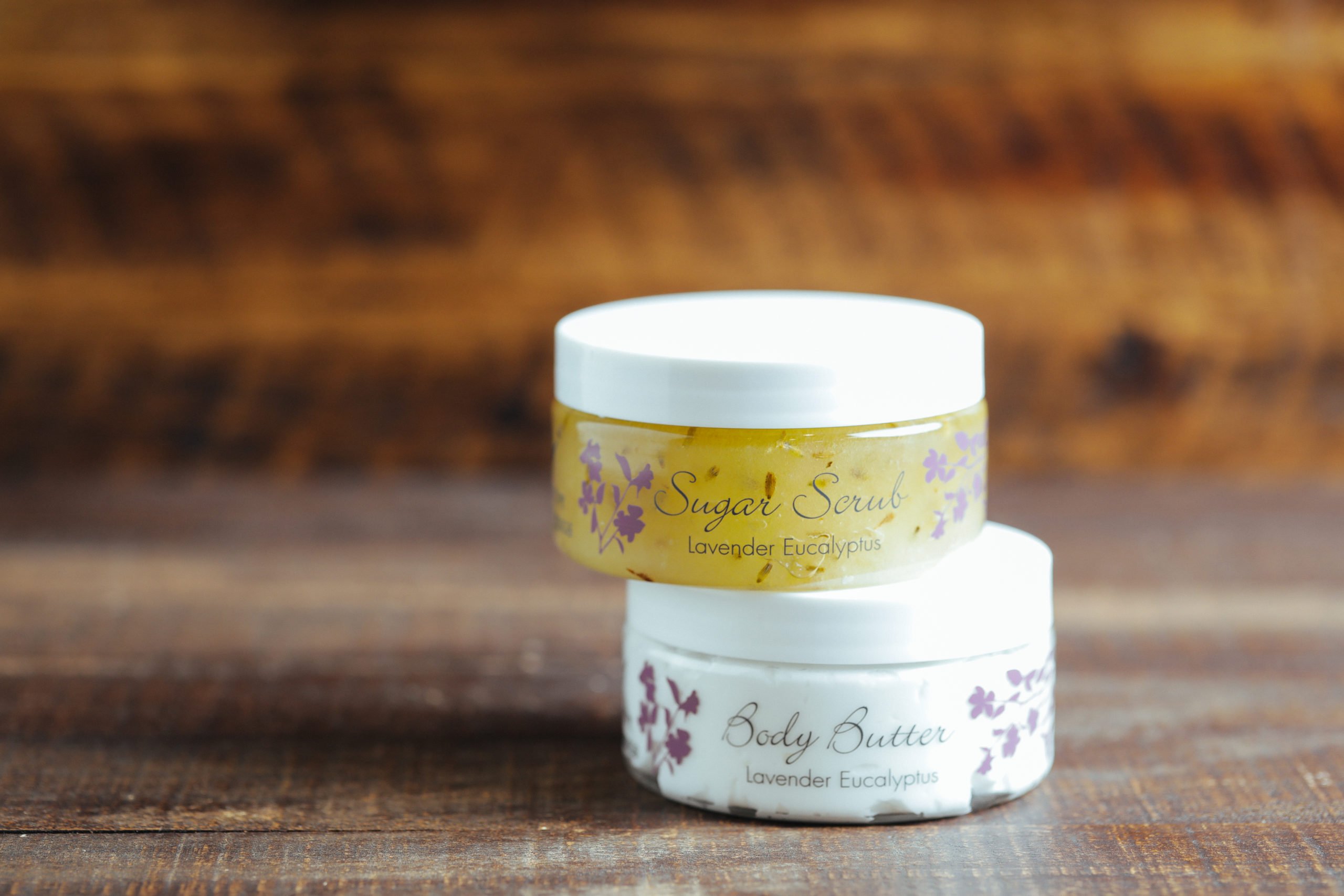 body scrub and body butter